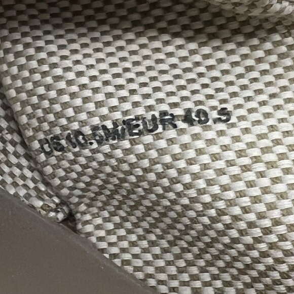 Vince Idara Twisted D'Orsay Flat Sandals Size 40 Leather Slip On Open Toe Gray - Picture 8 of 9